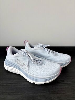 Hoka Gaviota 5 Running Shoes Women’s 12B Blue Cushioned Sneakers - No Box